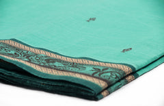 Keppel Green Chettinad Cotton Saree