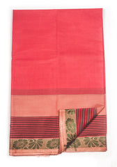 Indian Red Chettinad Cotton Saree