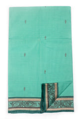 Keppel Green Chettinad Cotton Saree