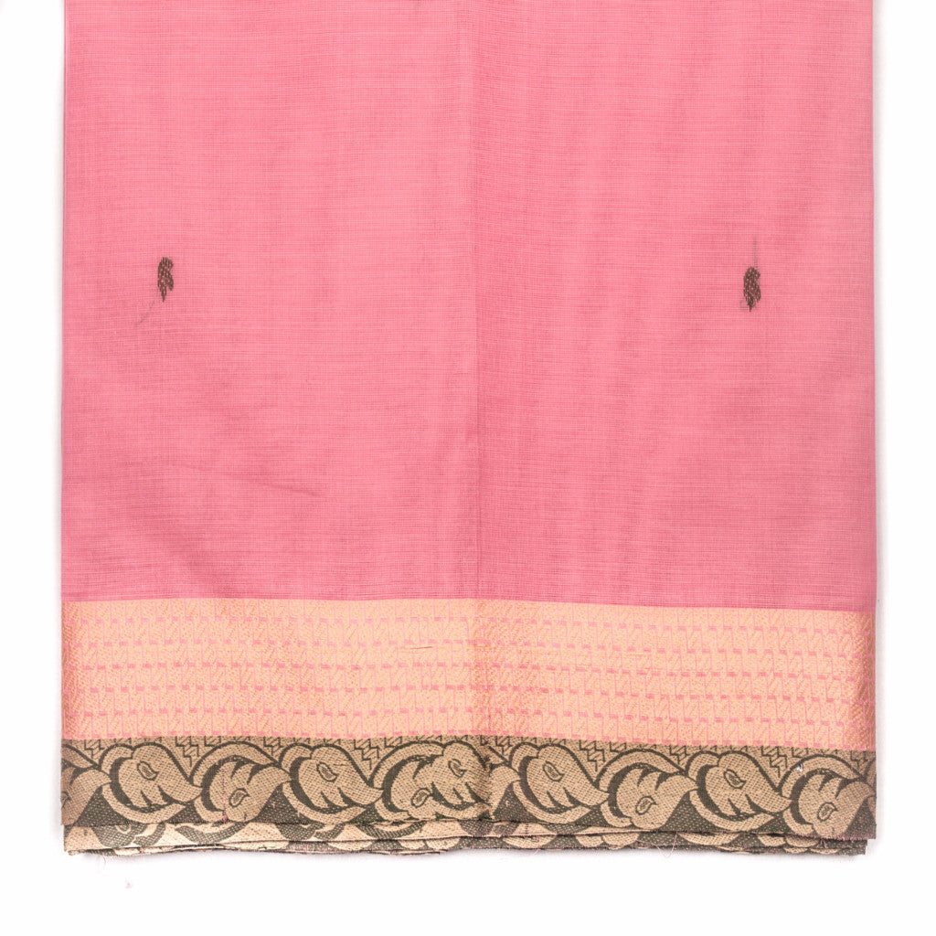 Sweet Pink Chettinad Cotton Saree