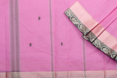 Sweet Pink Chettinad Cotton Saree